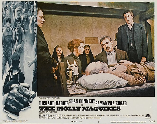 The Molly Maguires - Lobby karty - Samantha Eggar, Brendan Dillon, Sean Connery