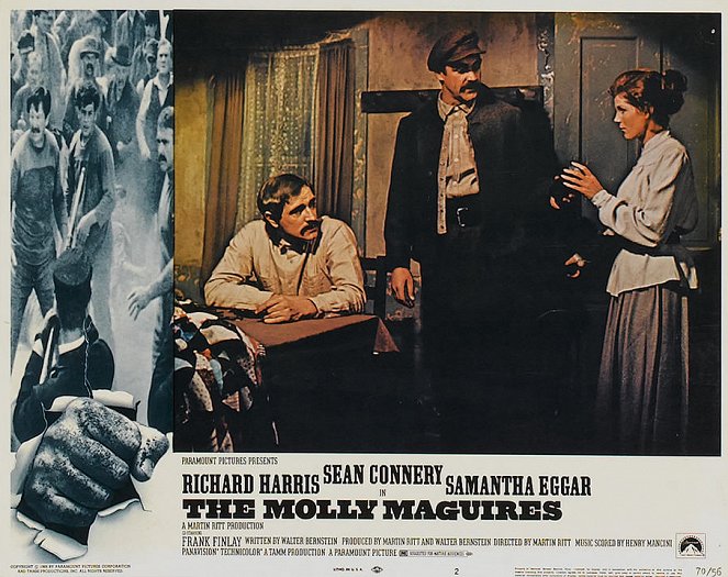 The Molly Maguires - Lobbykaarten - Richard Harris, Sean Connery, Samantha Eggar