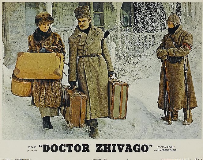 Doktor Živago - Fotosky - Julie Christie, Omar Sharif