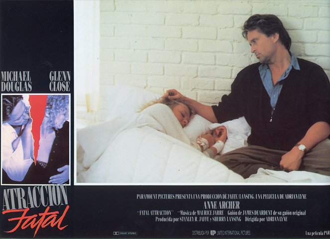 Atracção Fatal - Cartões lobby - Glenn Close, Michael Douglas