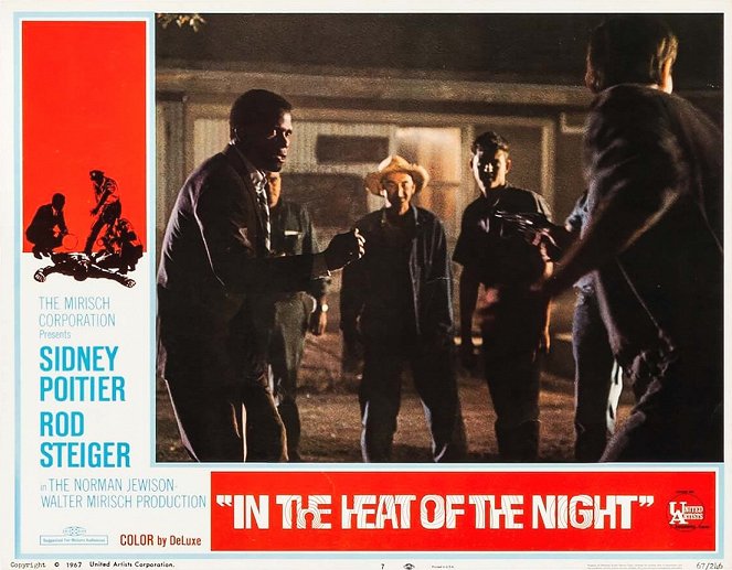 In the Heat of the Night - Lobby Cards - Sidney Poitier