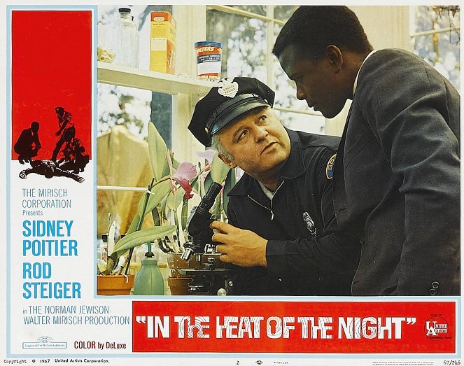 In the Heat of the Night - Lobby Cards - Rod Steiger, Sidney Poitier