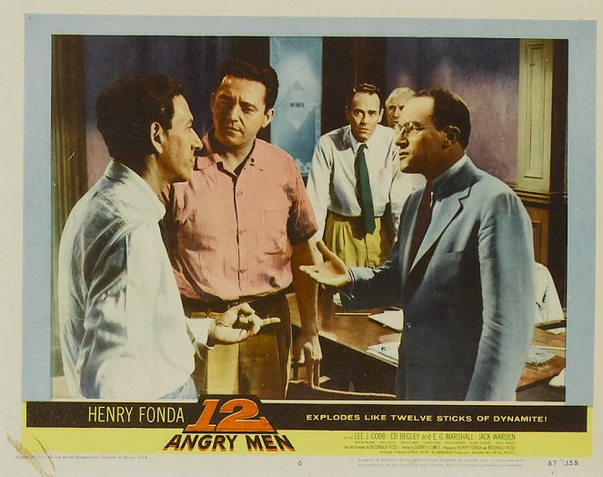 12 Homens em Fúria - Cartões lobby - Jack Klugman, Edward Binns, Henry Fonda, E.G. Marshall
