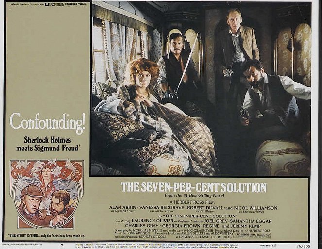 Sherlock Holmes attaque l'Orient-Express - Lobby Cards