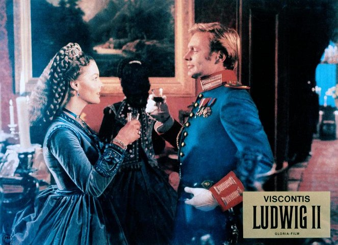 Ludwig II - Lobbykarten - Romy Schneider, Helmut Griem