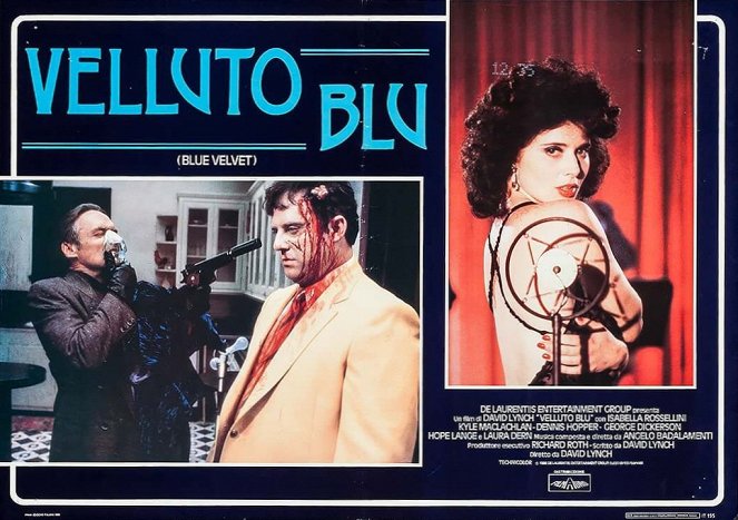 Blue Velvet - Lobbykarten - Dennis Hopper, Fred Pickler, Isabella Rossellini