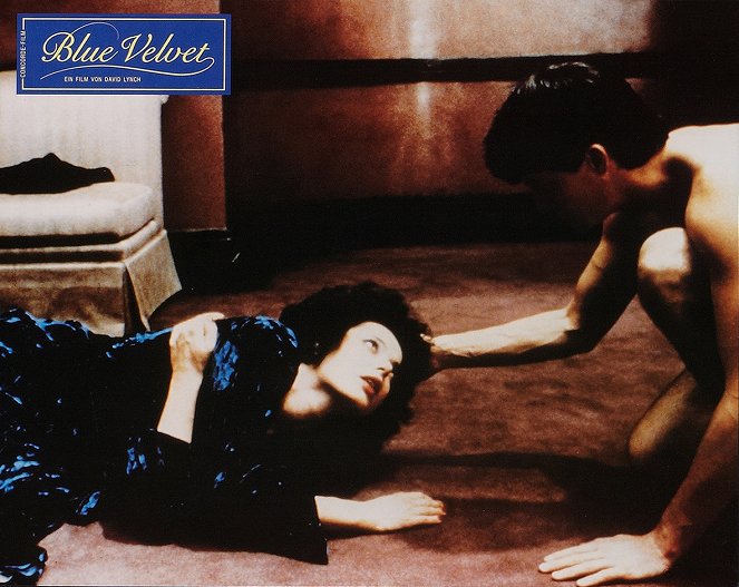 Blue Velvet - Cartes de lobby - Isabella Rossellini, Kyle MacLachlan