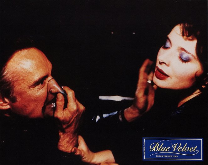 Blue Velvet - Cartes de lobby - Dennis Hopper, Isabella Rossellini