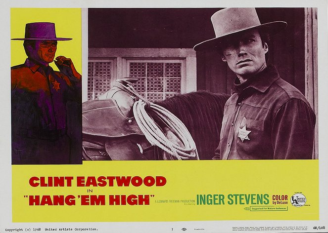 Hang 'Em High - Lobby karty - Clint Eastwood