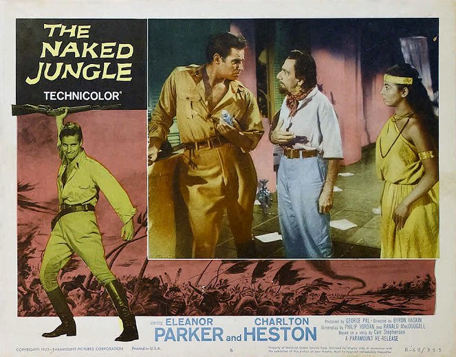 The Naked Jungle - Lobby Cards