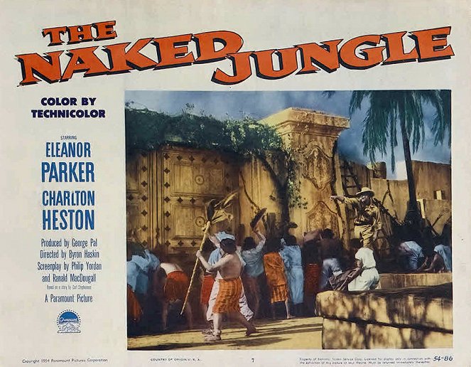 The Naked Jungle - Cartões lobby