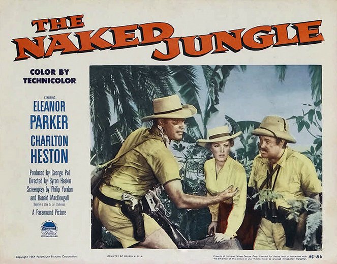 The Naked Jungle - Lobby Cards