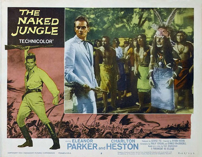 The Naked Jungle - Lobby Cards