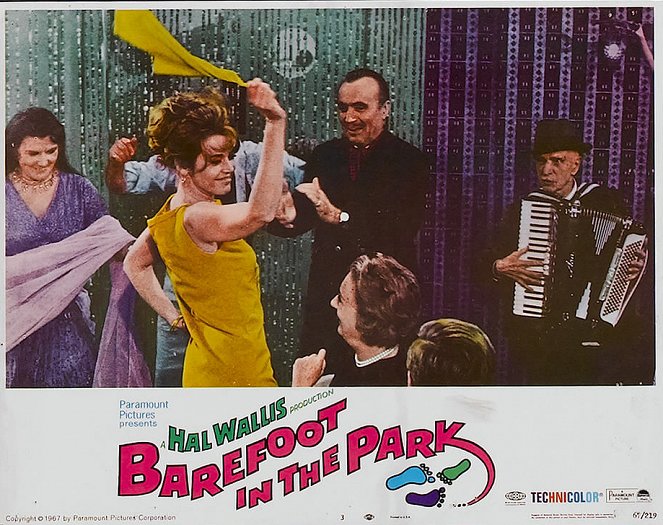 Pieds nus dans le parc - Cartes de lobby - Jane Fonda, Charles Boyer, Mildred Natwick