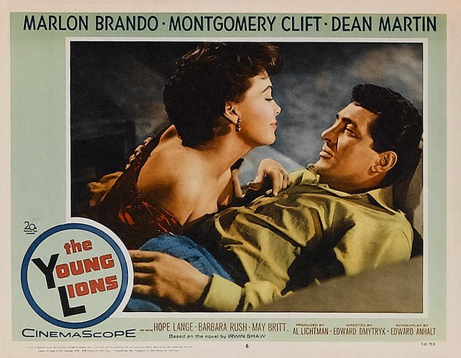The Young Lions - Lobby Cards - Barbara Rush, Dean Martin