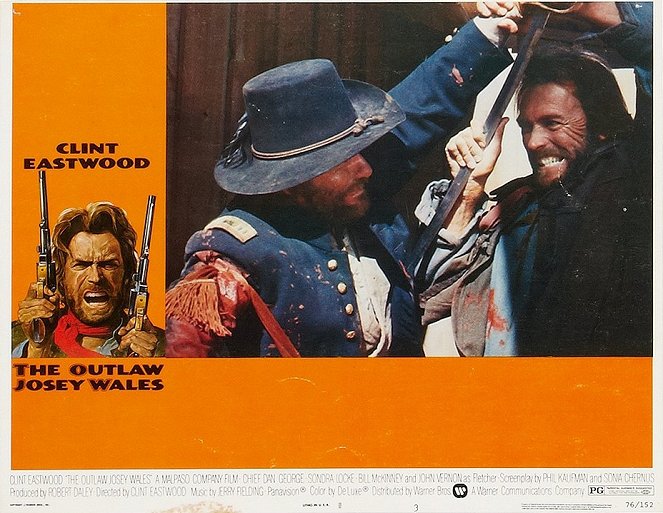 The Outlaw Josey Wales - Lobbykaarten - Bill McKinney, Clint Eastwood