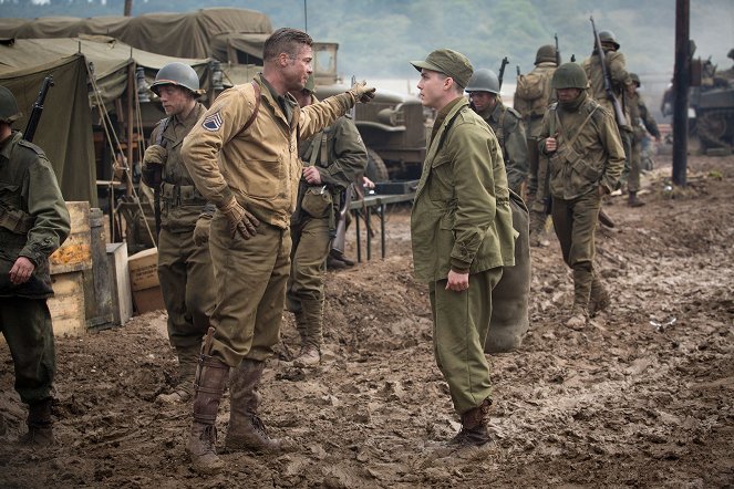 Fury - Kuvat elokuvasta - Brad Pitt, Logan Lerman