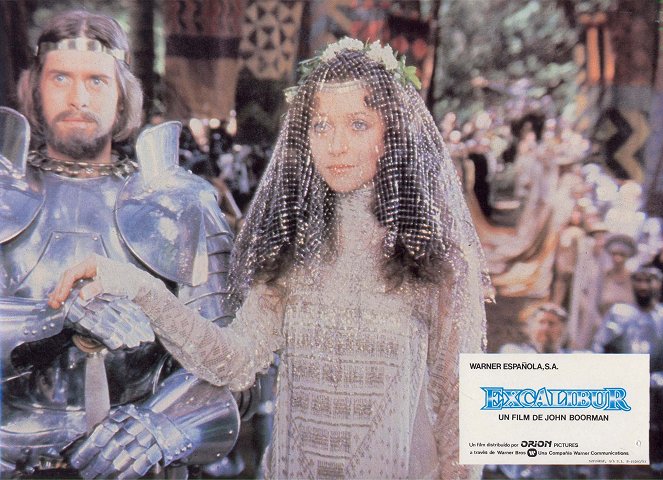 Excalibur - Lobby karty - Nigel Terry, Cherie Lunghi