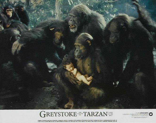 Greystoke: The Legend of Tarzan, Lord of the Apes - Lobbykaarten