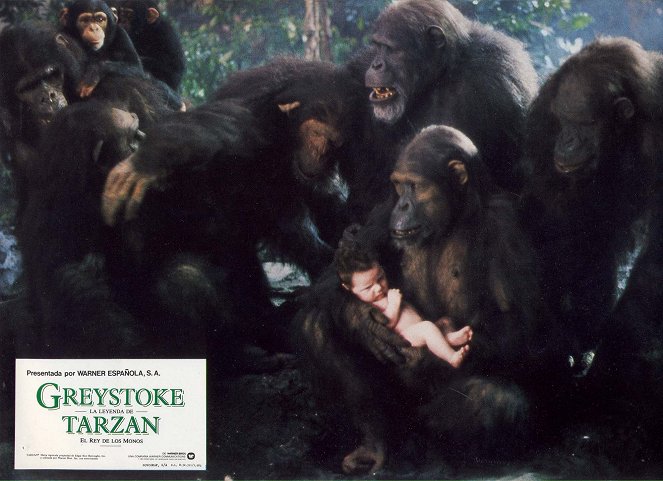 Greystoke: Legenda Tarzanista, apinain kuninkaasta - Mainoskuvat