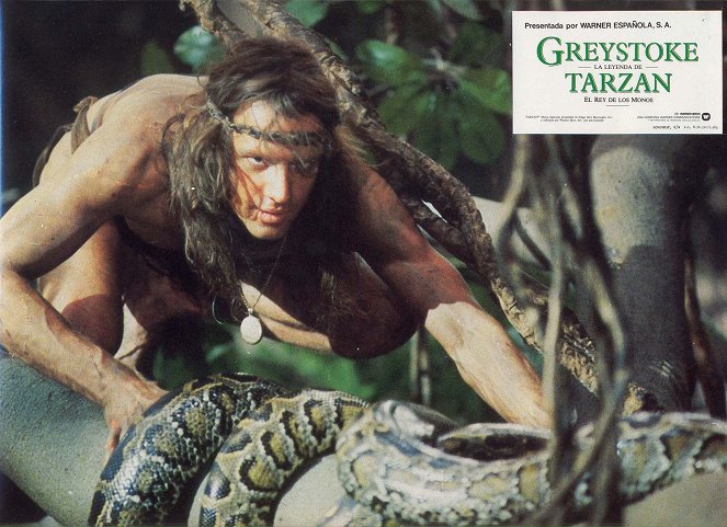 Greystoke - A Lenda de Tarzan o Rei da Selva - Cartões lobby