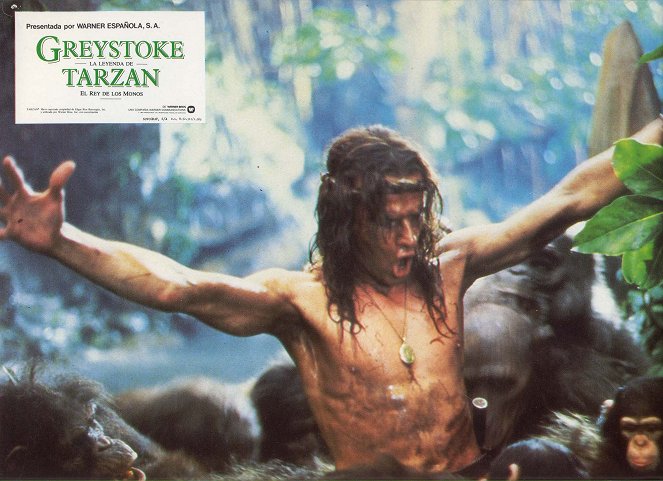 Greystoke: The Legend of Tarzan, Lord of the Apes - Lobbykaarten