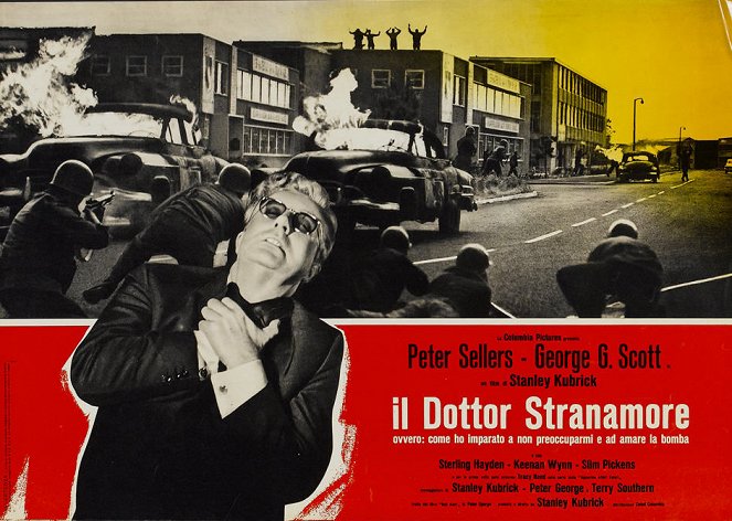 Doktor Strangelove, lub jak przestałem się martwić i pokochałem bombę - Lobby karty - Peter Sellers
