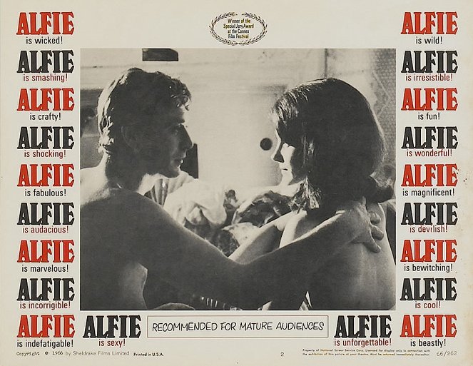 Alfie - Lobby Cards - Michael Caine