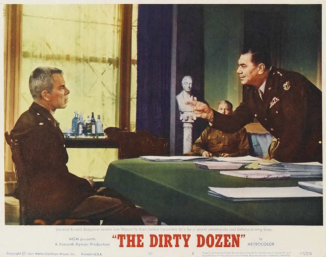 The Dirty Dozen - Lobby Cards - Lee Marvin, Ernest Borgnine