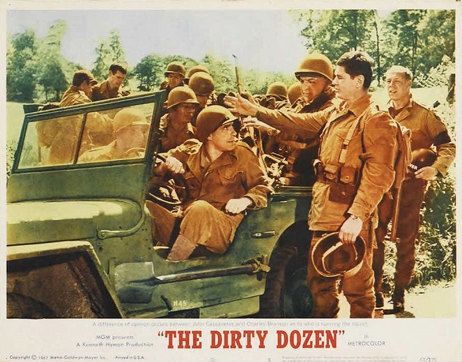 The Dirty Dozen - Lobby Cards - John Cassavetes, Charles Bronson, George Kennedy