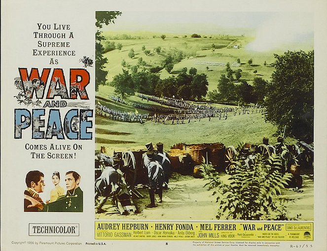 Guerra e Paz - Cartões lobby