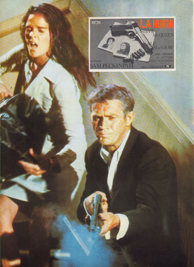 The Getaway - Cartões lobby - Ali MacGraw, Steve McQueen