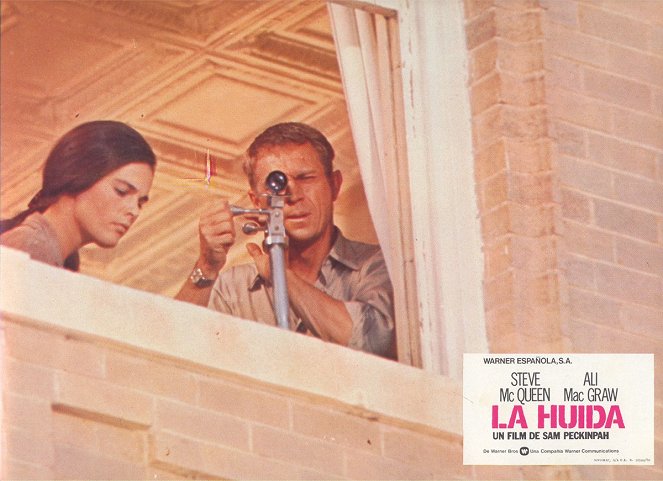 The Getaway - Lobby karty - Ali MacGraw, Steve McQueen