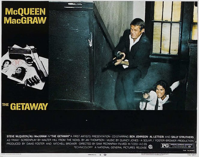 The Getaway - Ihre Chance ist gleich null - Lobbykarten - Steve McQueen, Ali MacGraw