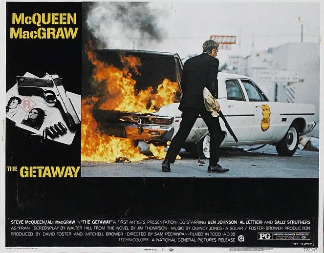 The Getaway - Ihre Chance ist gleich null - Lobbykarten - Steve McQueen