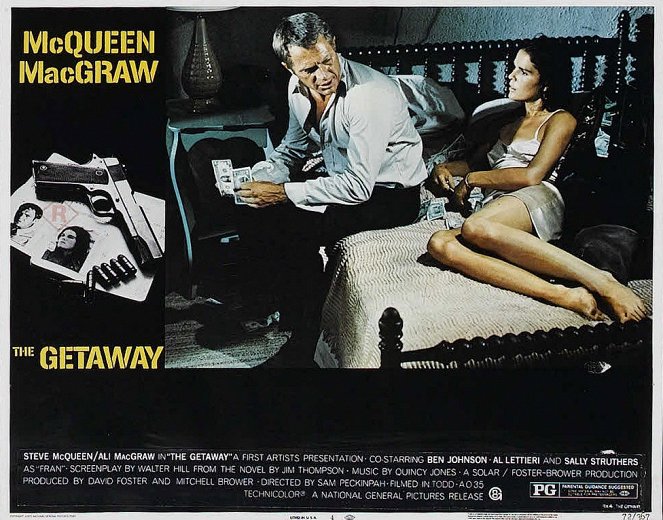 The Getaway - Ihre Chance ist gleich null - Lobbykarten - Steve McQueen, Ali MacGraw