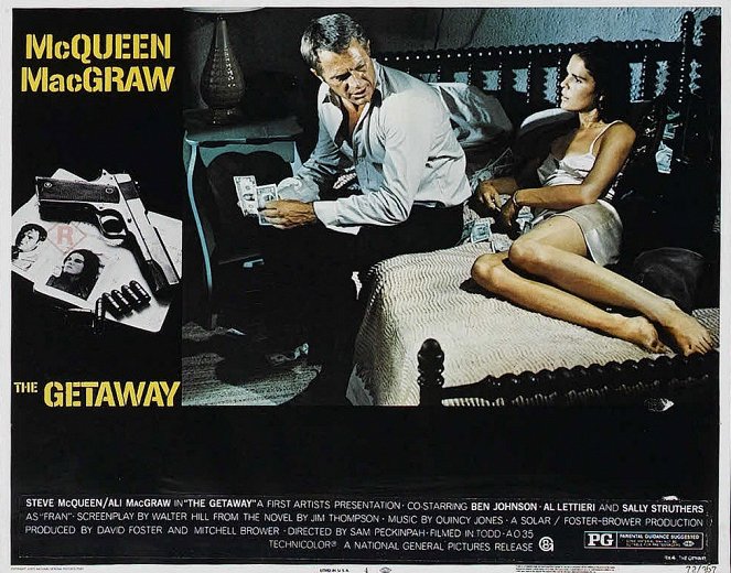 The Getaway - Lobby karty - Steve McQueen, Ali MacGraw