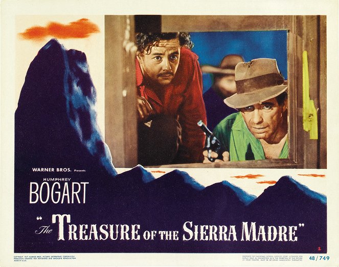 The Treasure of the Sierra Madre - Lobbykaarten