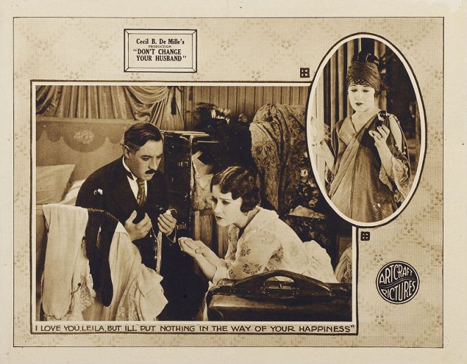 Don't Change Your Husband - Lobby Cards