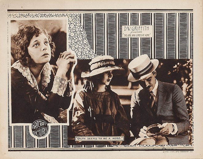 The Girl Who Stayed at Home - Lobby Cards