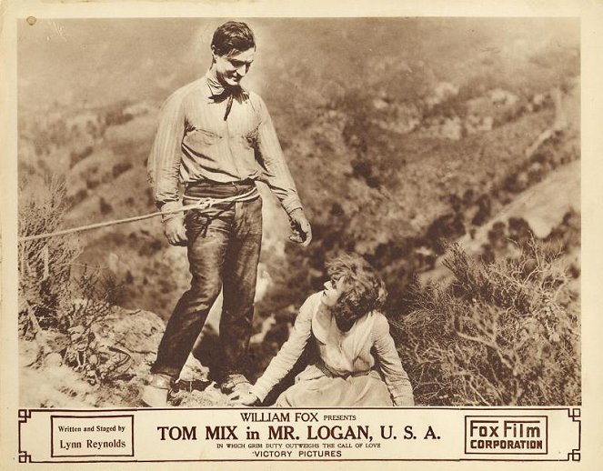 Mr. Logan, U.S.A. - Lobbykarten - Tom Mix