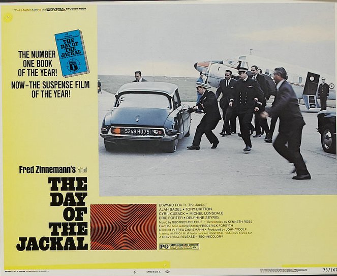 The Day of the Jackal - Lobby Cards