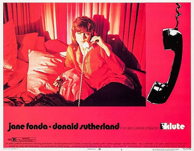 Klute - Cartões lobby - Jane Fonda