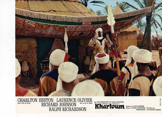 Khartoum – Der Aufstand am Nil - Lobbykarten - Laurence Olivier