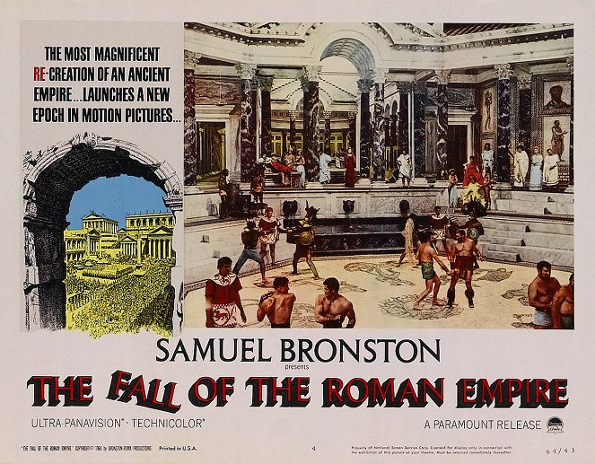 The Fall of the Roman Empire - Lobby Cards