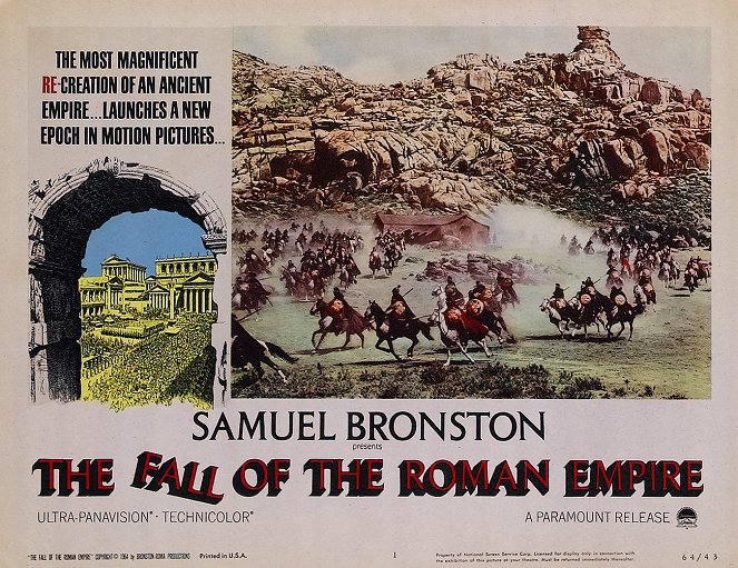 The Fall of the Roman Empire - Lobbykaarten