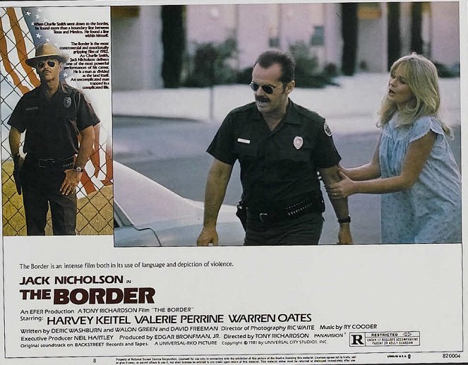 Police frontière - Cartes de lobby - Jack Nicholson, Valerie Perrine