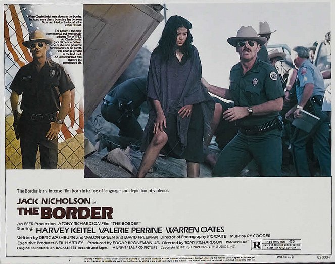 Grenzpatrouille - Lobbykarten - Elpidia Carrillo, Jack Nicholson