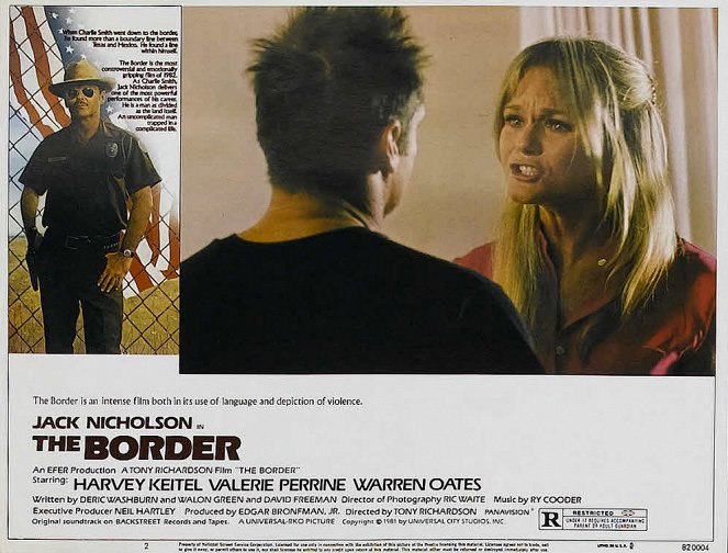 The Border - Lobby karty - Valerie Perrine