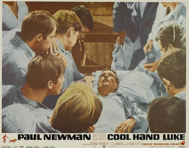Der Unbeugsame - Lobbykarten - Paul Newman